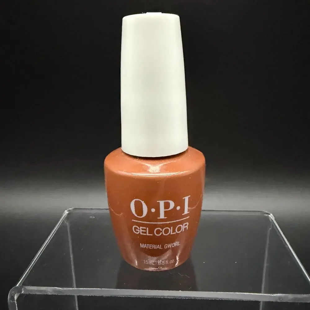 OPI Gel Color Material Gworl 15ml/0.5 fl oz Gel Nail Pol ish Soak-Off